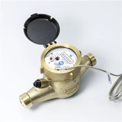 Awwa nsf बहु-जेट सूखा प्रकार पीतल पानी मीटर